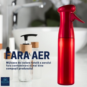 Pulverizator frizerie, long press red, 200 ml - Img 3