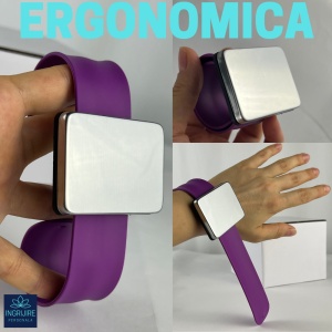 Bratara Magnetica din Silicon pentru frizerie, mov - Img 6