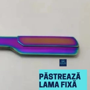 Brici cu lama interschimbabila, otel inoxidabil, Multicolor - Img 8