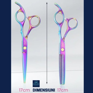 Set de 2 foarfece de tuns si filat 6''- Multicolor - Img 8