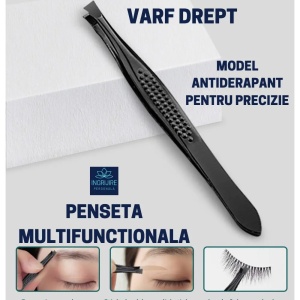 Trusa manichiura 4 piese, otel inoxidabil negru mat - Img 5
