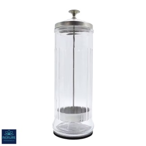 Barbicide, recipient din sticla pentru dezinfectarea instrumentelor 1500ml - Img 2