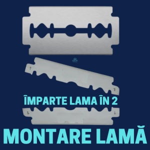Brici cu lama interschimbabila, plastic - Img 3