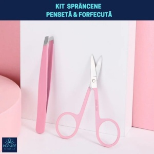 KIT ESSENTIALS (PENSETA + FORFECUTA) pentru ingrijirea personala - Img 2