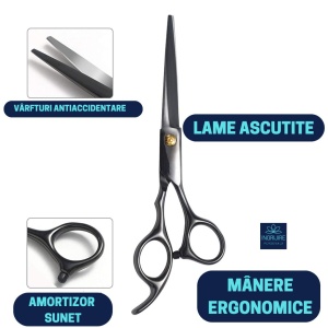 Set pentru Tuns – 10 Instrumente, Start Cut Black - Img 2