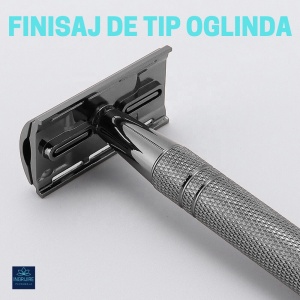 Aparat de ras clasic, safety razor, silver - Img 9