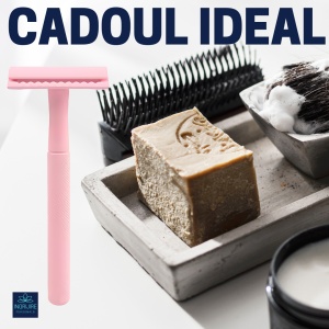 Aparat de ras safety razor, Luxury Pink - Img 4