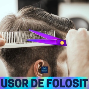 Foarfeca de tuns 6'', otel inoxidabil, multicolor - Img 4