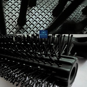 Set de 6 perii de par, BLACK, pentru coafor/frizerie - Img 4