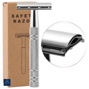 Aparat de ras clasic, safety razor, silver