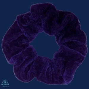 Elastic de par - scrunchie blue - Img 4