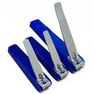 Set de 3 unghiere pentru manichiura&pedichiura cu colector, otel inoxidabil