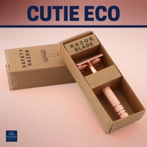 Aparat de ras clasic, safety razor, rose gold - Img 2