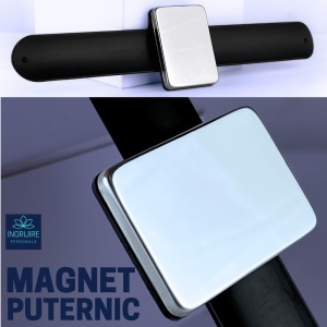 Bratara Magnetica din Silicon pentru frizerie, neagra - Img 6