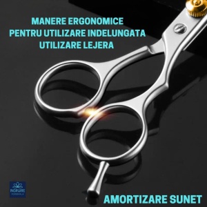 Foarfeca de filat pentru coafor/frizerie, 5.5'' - Img 4