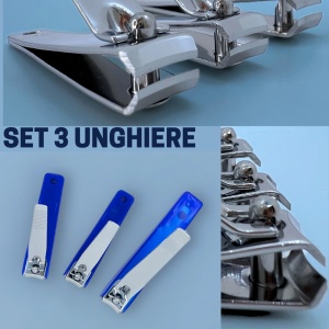 Set de 3 unghiere pentru manichiura&pedichiura cu colector, otel inoxidabil - Img 3