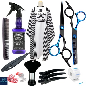 Set pentru Tuns – 10 Instrumente, Start Cut Black&Blue