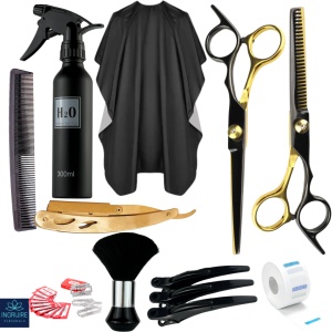 Set pentru Tuns – 10 Instrumente, Start Cut Black&Gold