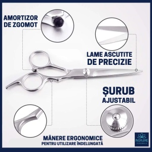 Set pentru Tuns – 4 Instrumente, Essentials Silver - Img 2