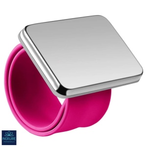 Bratara Magnetica din Silicon pentru frizerie, roz intens