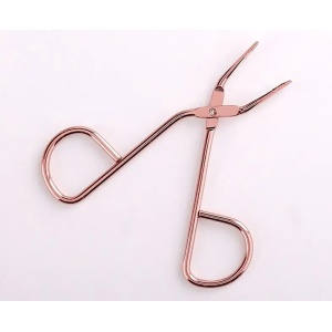 Penseta tip cleste, otel inoxidabil, rose gold - Img 3