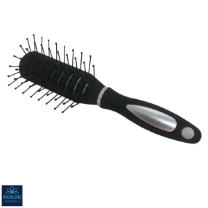 Perie de par cu aerisire, mini, BLACK - Img 2