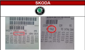 Spray vopsea auto Skoda preparată după codul mașinii 400ml - Img 2