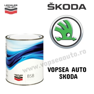 Vopsea auto Skoda preparată după codul mașinii
