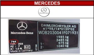 Spray vopsea auto Mercedes preparată după codul mașinii 400ml - Img 2
