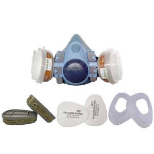 Mască semi-mască vopsitorie reutilizabilă Polygard 7500 - Img 2
