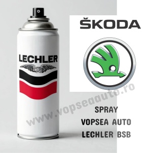 Spray vopsea auto Skoda preparată după codul mașinii 400ml
