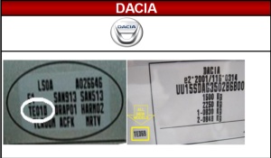 Vopsea auto Dacia preparată după codul mașinii - Img 2