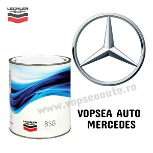 Vopsea auto Mercedes preparată după codul mașinii