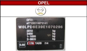 Vopsea auto Opel preparată după codul mașinii - Img 2