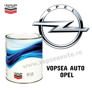 Vopsea auto Opel preparată după codul mașinii
