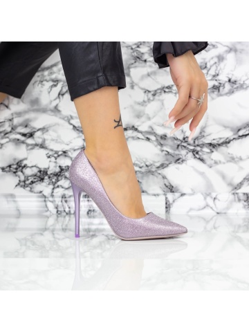 Stiletto cipő Dorena Lila - Img 2