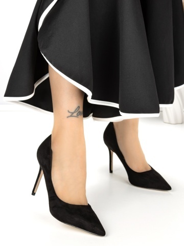 Stiletto cipő Celinae Fekete
