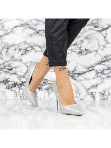 Stiletto cipő Dorena Ezüst - Img 3