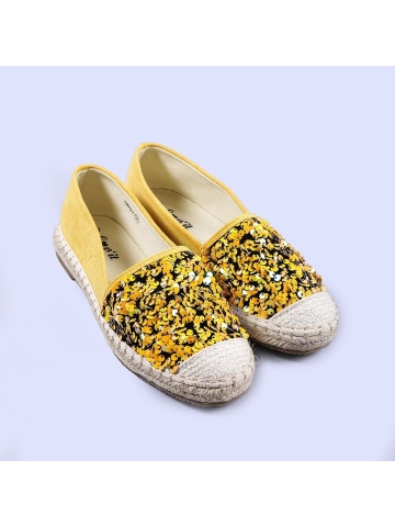 Chapa sárga női espadrille