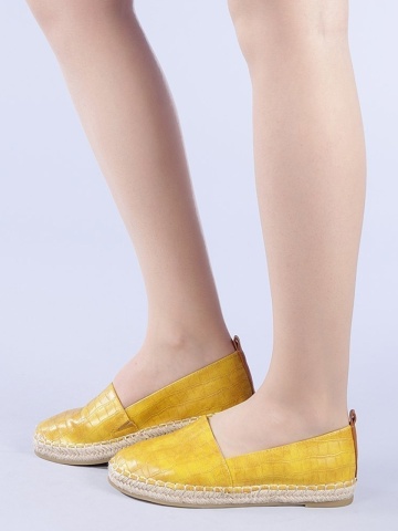 Ioana sárga női espadrille