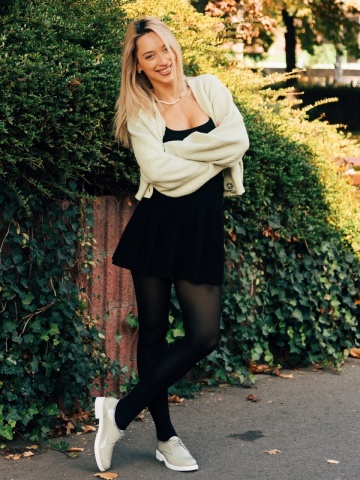 Pantofi casual dama bej din piele naturala lacuita Estebana - Img 2