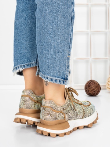 Női tornacipő Darell Őszibarack - Img 2