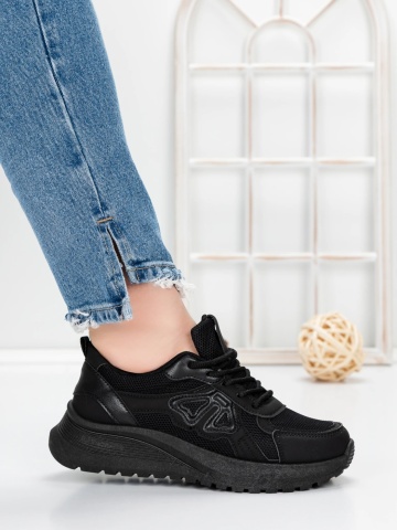 Női tornacipő Brawria Fekete - Img 4
