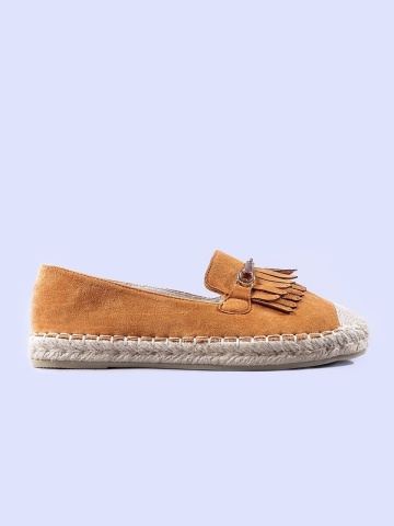 Rosalyn camel női espadrille - Img 3