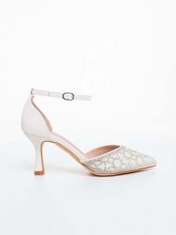 Stiletto cipő Amelita Bézs - Img 4