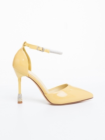 Stiletto cipő Andera Sárga - Img 4