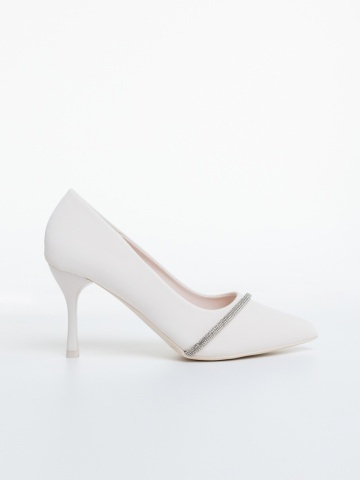 Stiletto cipő Lamyna Bézs - Img 4