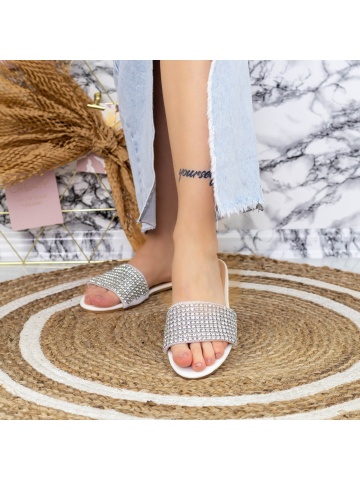 Női papucs Nursera Fehér - Img 3