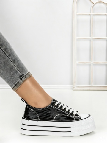 Női tornacipő Aerlyn Fekete - Img 5