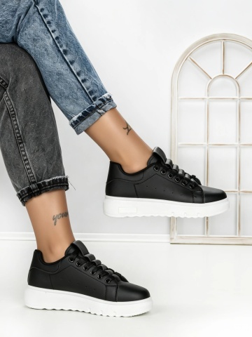 Női tornacipő Dawira Fekete - Img 4